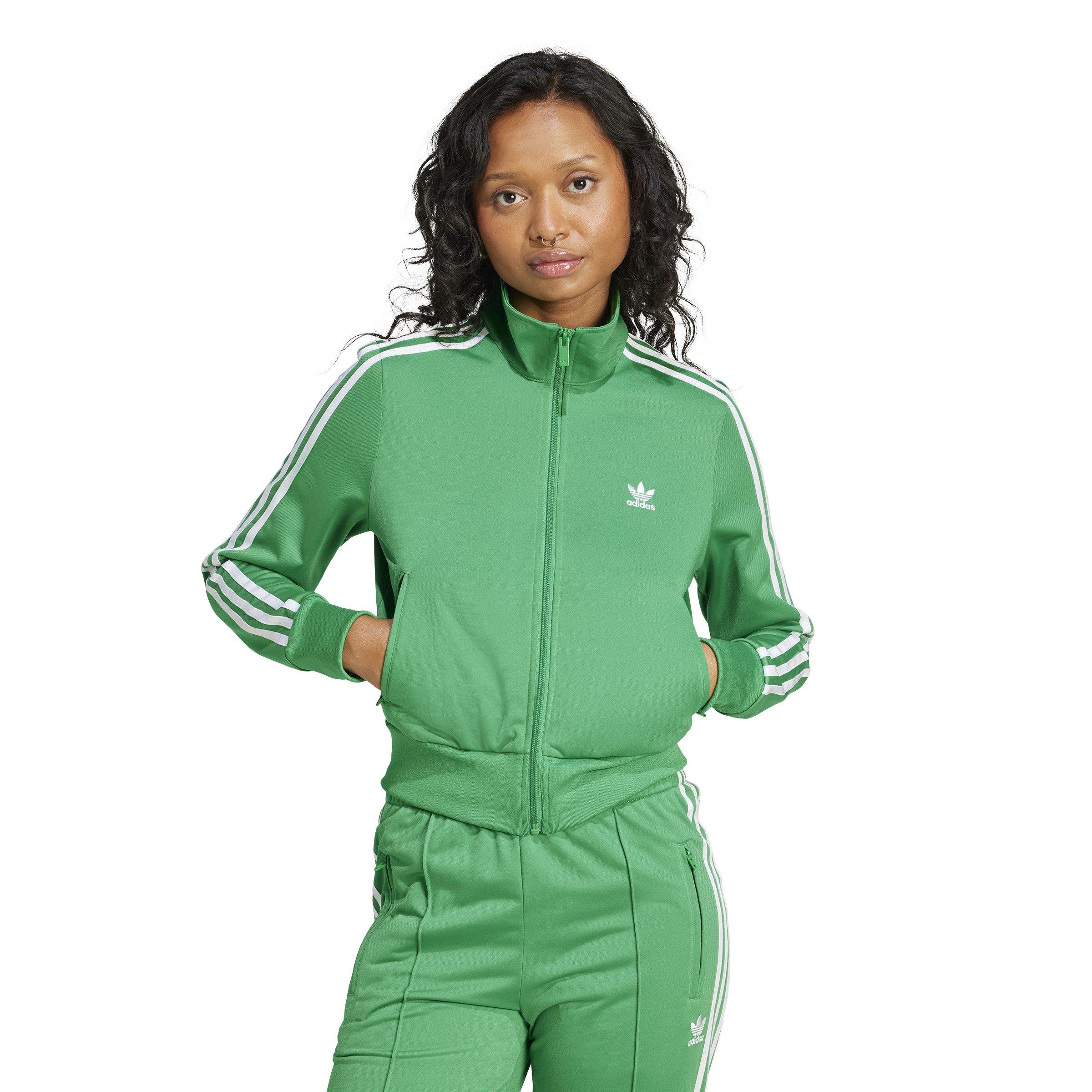 新品　緑　 originals FIREBIRD TRACK M adidas Originals Women's Adicolor Classics Firebird Track Top - Green